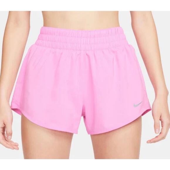 Nike Women's M One Dri-FIT Ultra High-Waisted Brief-Lined Shorts New With Tag - Picture 3 of 7